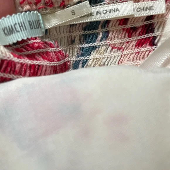 Small Urban Outfitters Strapless Dress— Fun Floral Pattern - Picture 7 of 11